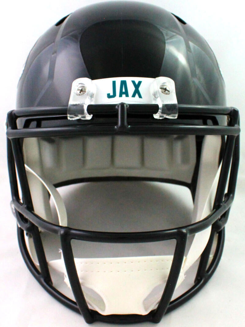 Jacksonville Jaguars Signed Fred Taylor full size replica helmet