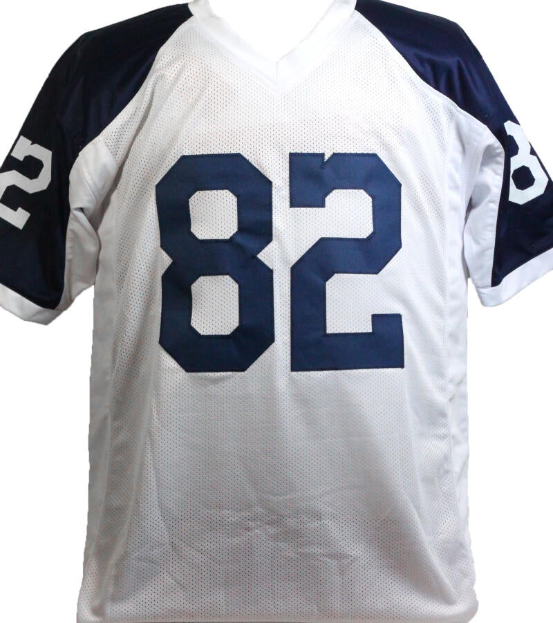 The Jersey Source Jason Witten Autographed White/ Blue Pro Style Jersey- Beckett W Hologram *Silver