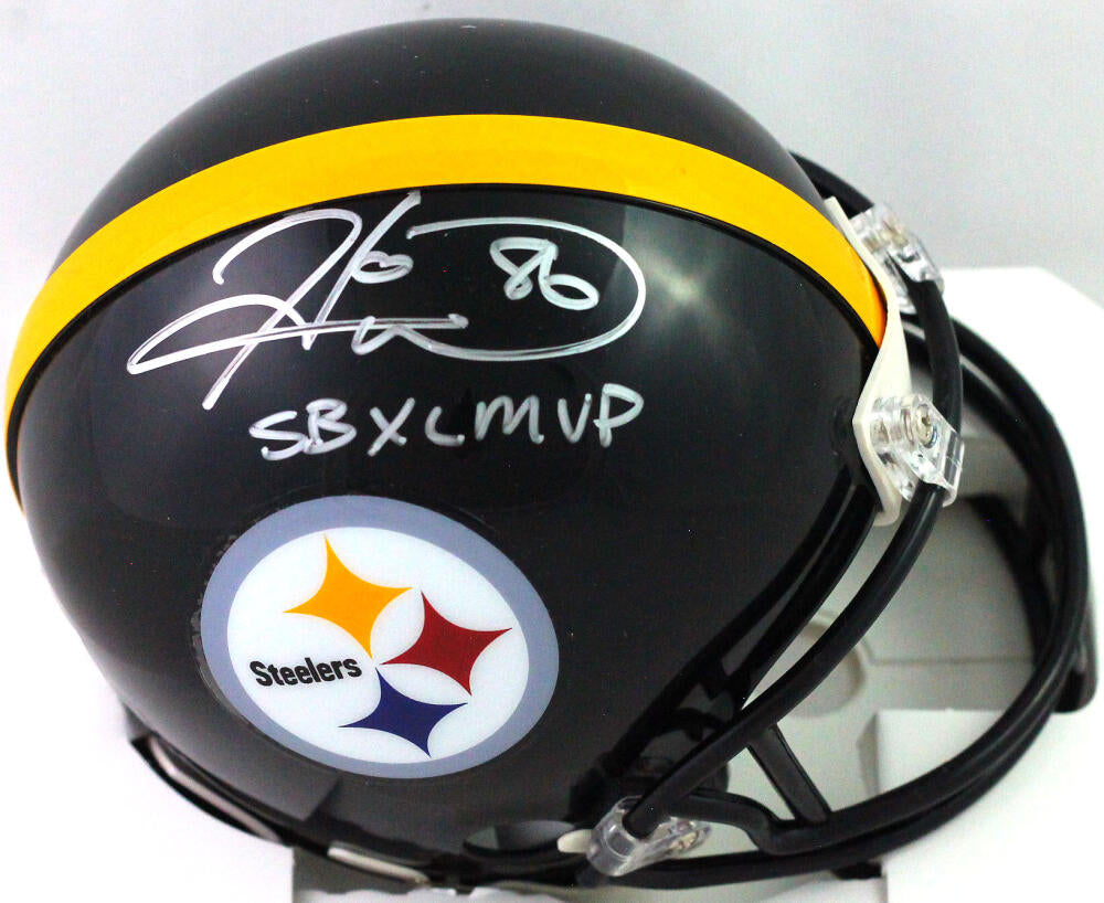 Steelers Hines Ward Signed Salute To Service Full Size Speed Rep Helmet BAS  Wit