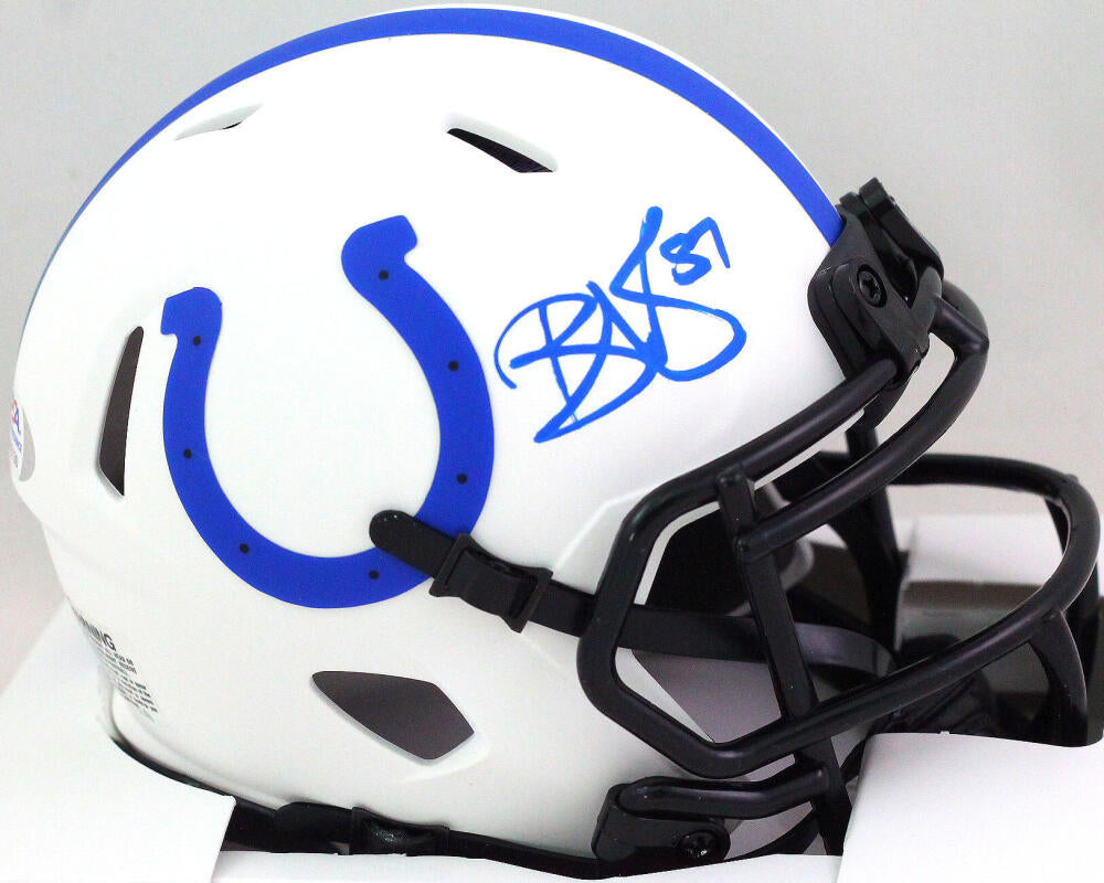 Reggie Wayne Indianapolis Colts Autographed Riddell Speed Mini