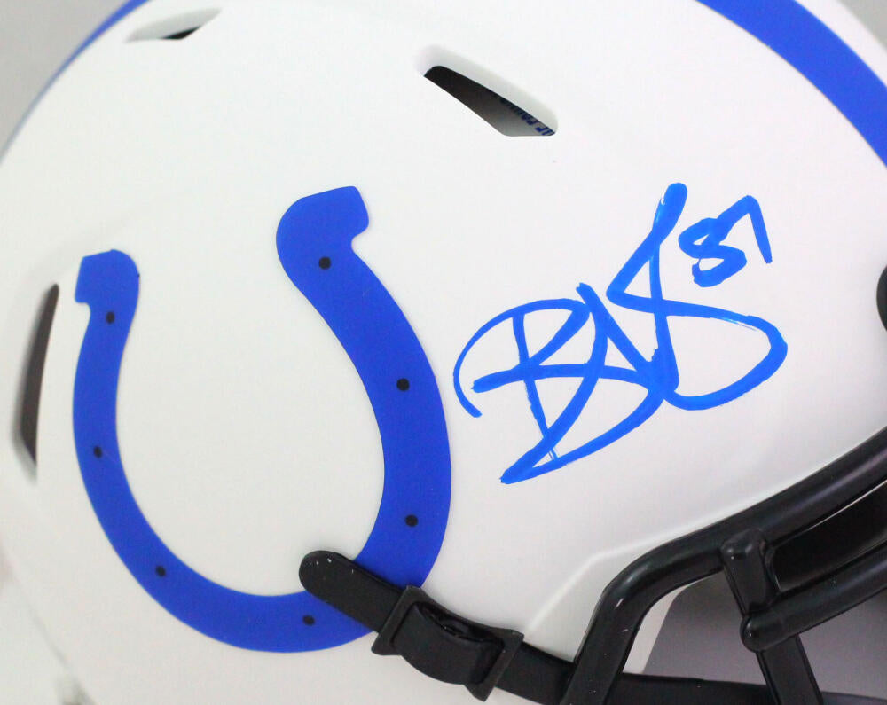 Reggie Wayne Indianapolis Colts Autographed Riddell Speed Mini