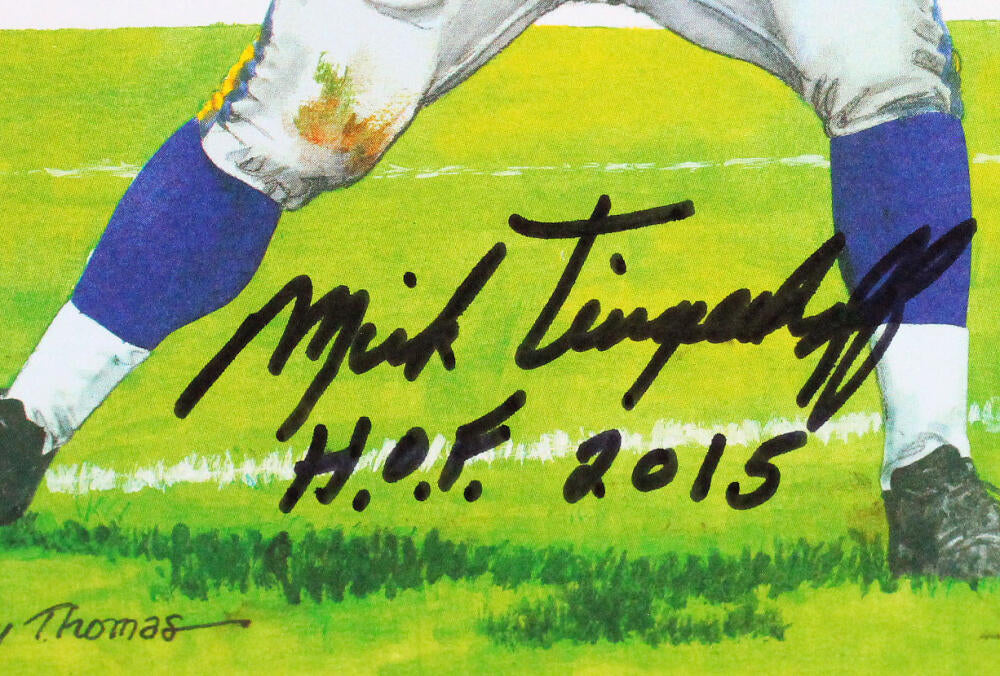 Mick Tingelhoff HOF Autographed Minnesota Vikings Goal Line Art Card- –  Super Sports Center