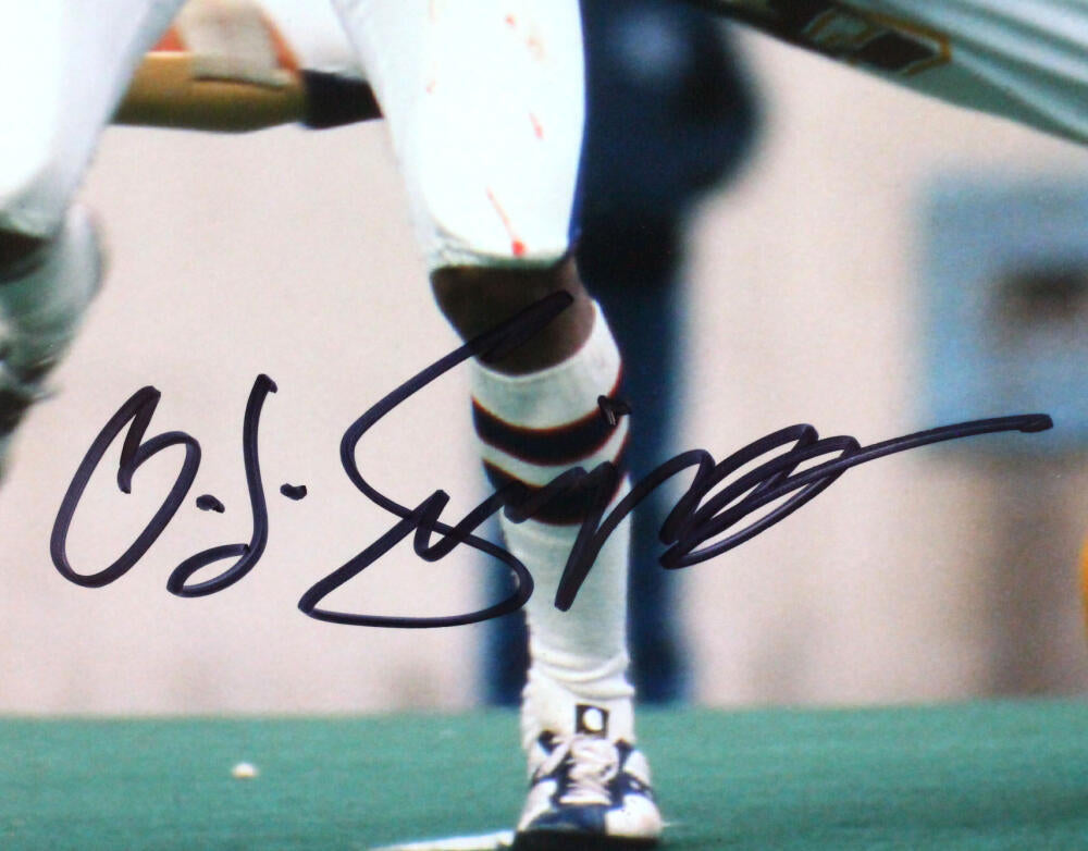 Autographed O.J. SIMPSON 8X10 San Francisco 49ers Photo JSA