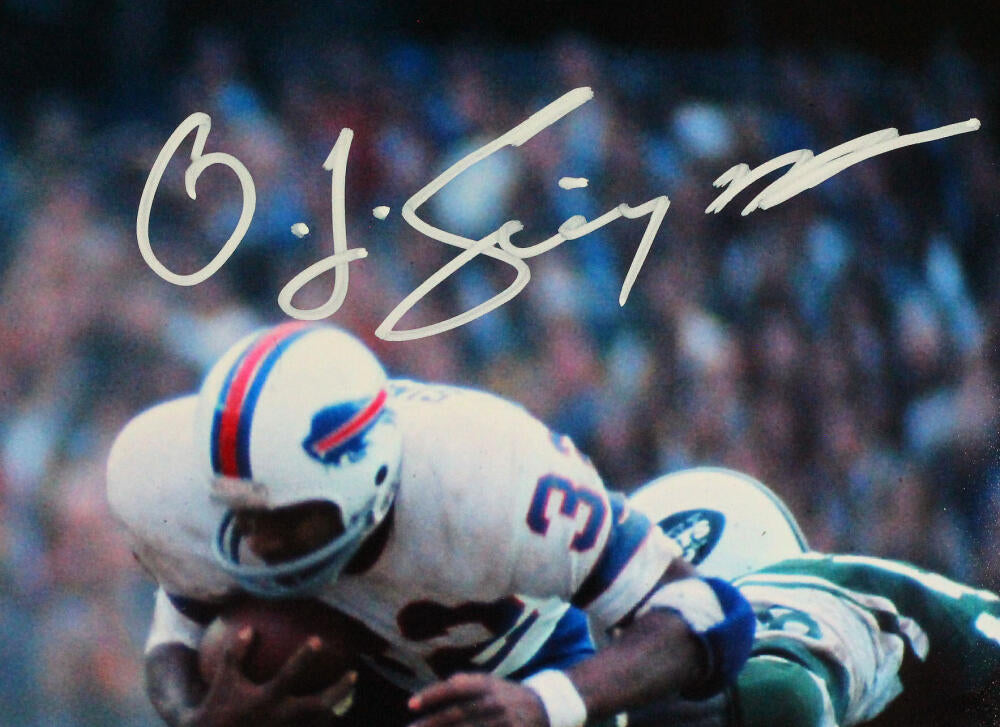 O.J. Simpson Autographed Signed O.J. Simpson 8X10 Buffalo Bills Photo JSA -  Autographs