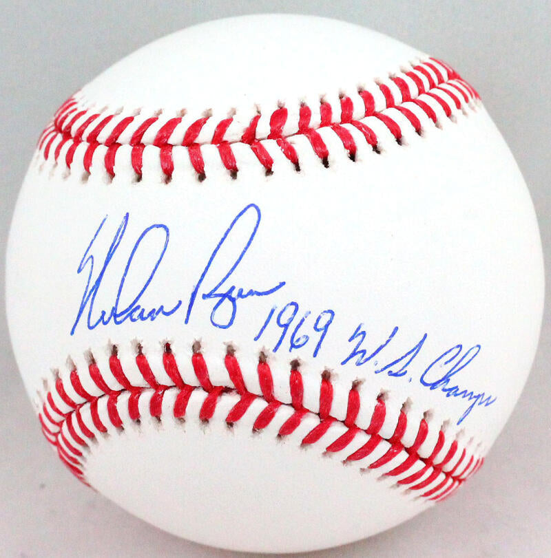 Nolan Ryan Autographed MLB Baseball