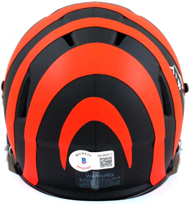 AJ Green Autographed Cincinnati Bengals Eclipse Mini Helmet- Beckett W –  The Jersey Source