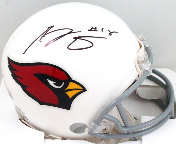 AJ Green Autographed Arizona Cardinals Mini Helmet- Beckett W *Black