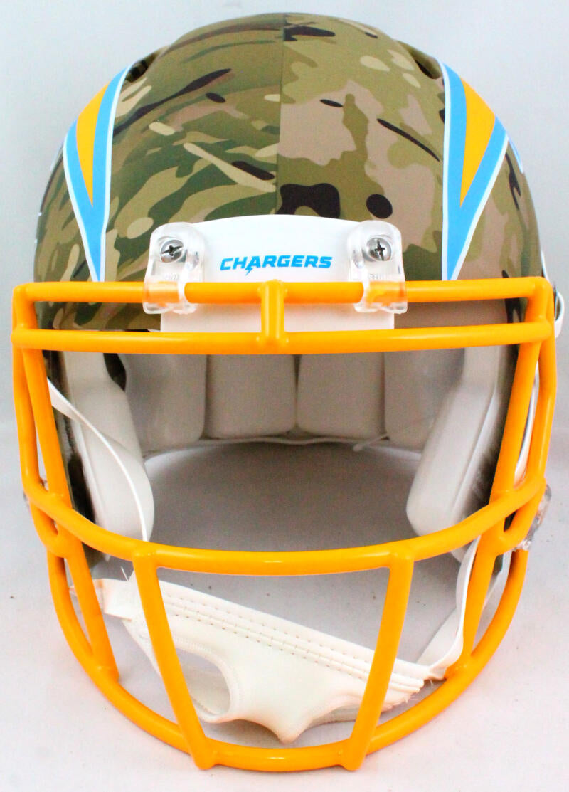 Joey Bosa Los Angeles Chargers Signed Camo Authentic Helmet (BAS COA) —  Ultimate Autographs