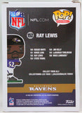 Ray Lewis Autographed Baltimore Ravens Funko Pop Figurine #152 n/o- Beckett W *White