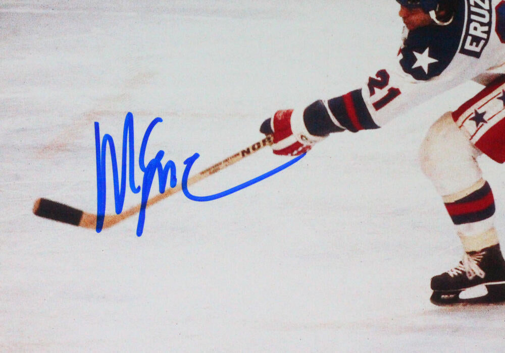 Mike Eruzione Autographed 8x10 Color Photo (1980 Usa Olympics) - Beckett  Coa!