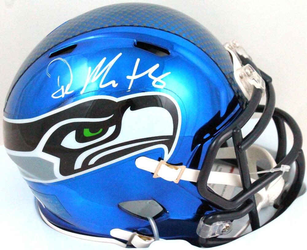  DK Metcalf Autographed Seattle Seahawks Lunar Speed