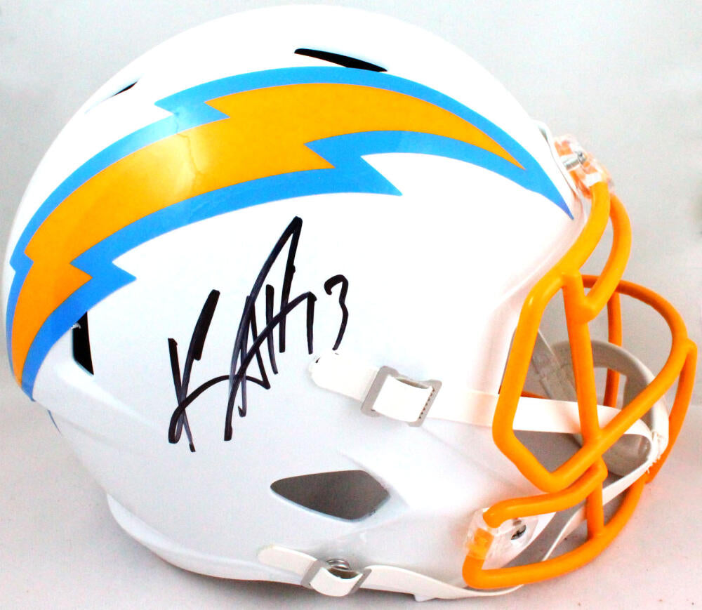 KEENAN ALLEN AUTOGRAPHED LOS ANGELES CHARGERS