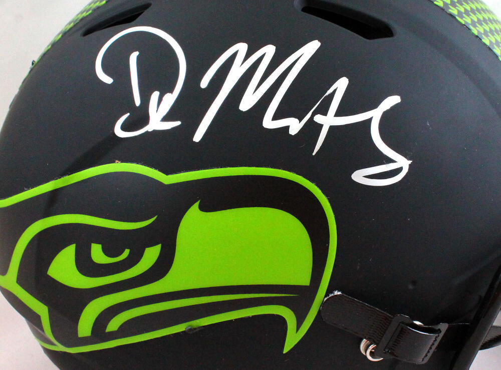 DK Metcalf Autographed Seattle Seahawks Lunar Speed F/S Helmet