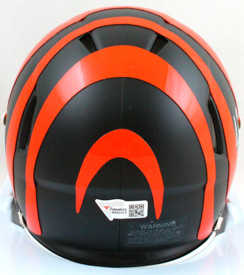 Joe Burrow Signed Cincinnati Bengals Blaze Mini Helmet- Fanatics *Whit –  The Jersey Source