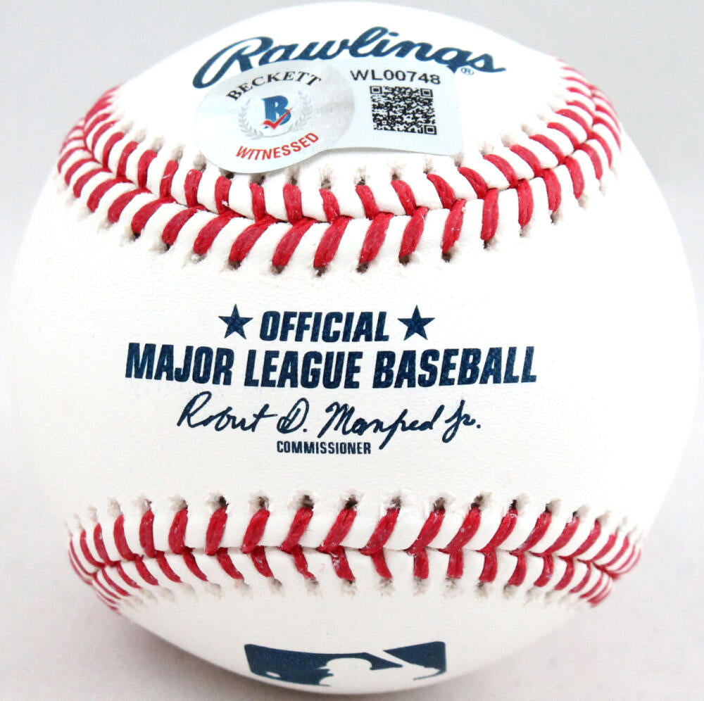 Vladimir Guerrero Jr Autographed Official Major League Baseball (JSA)