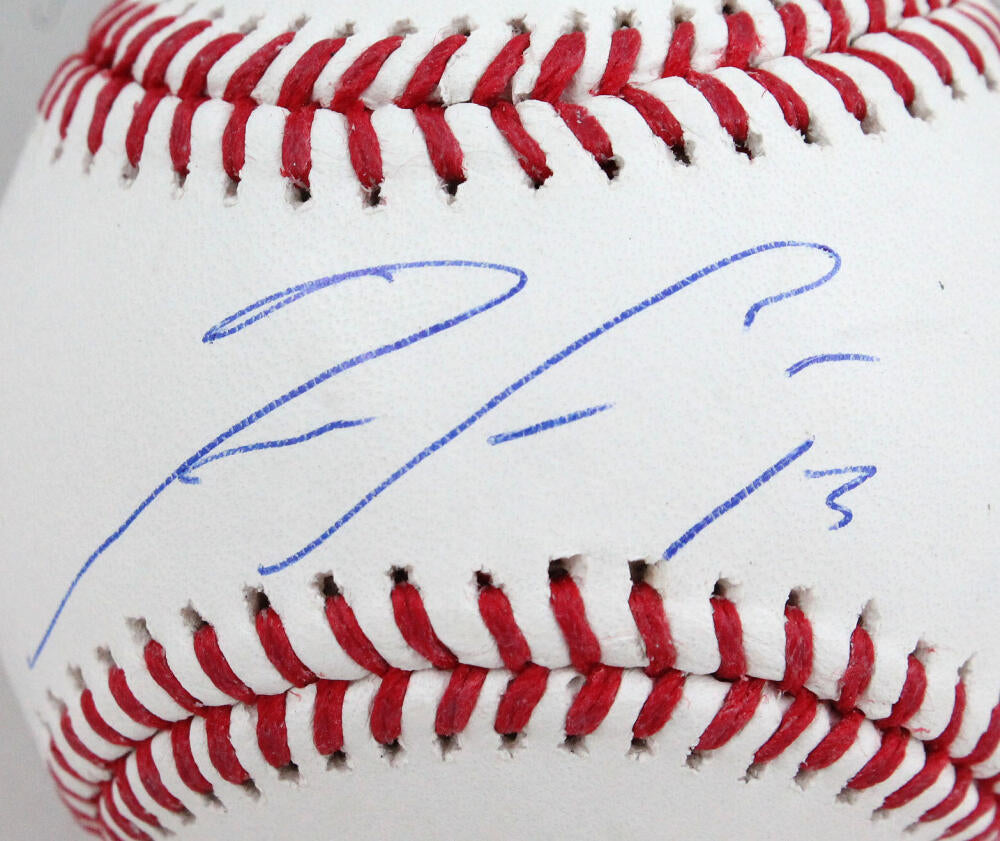 Ronald Acuna Jr. Signed OML Baseball (Beckett Hologram)