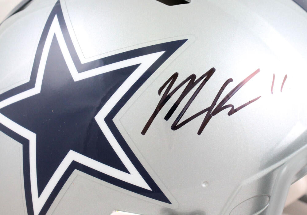 Micah Parsons Signed Cowboys F/S Salute to Service Speed Auth. Helmet-  Fanatics