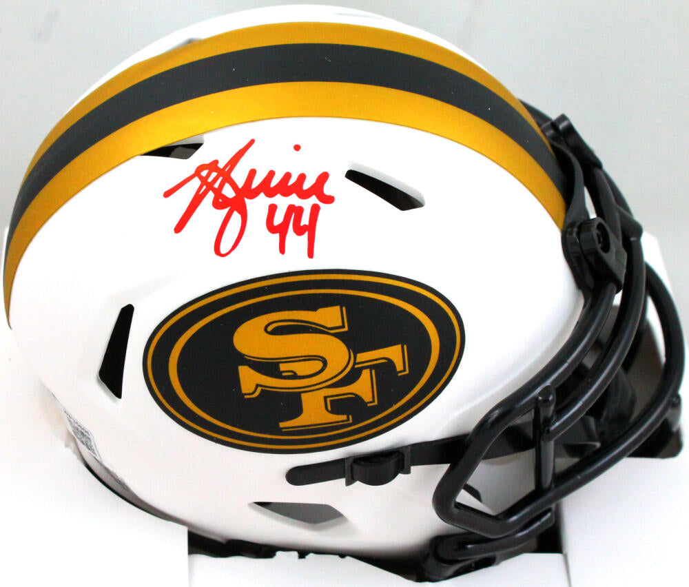 San Francisco 49ers Kyle Juszczyk Autographed Pro Style Gold Jersey BECKETT  Authenticated - Tennzone Sports Memorabilia