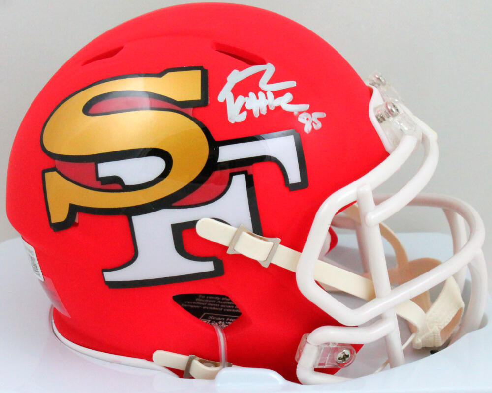 George Kittle San Francisco 49ers Autographed Riddell Speed Mini Helmet