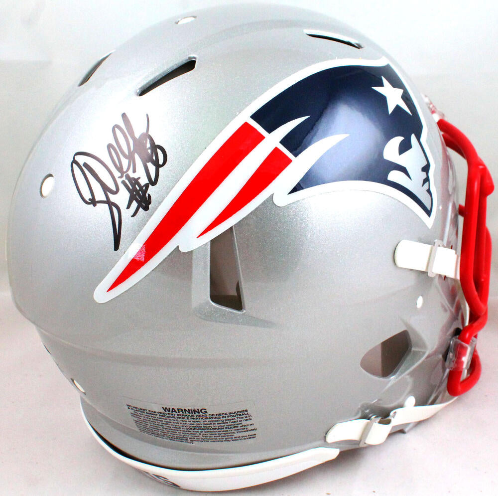Corey Dillon Autographed Patriots F/S Speed Authentic Helmet -Beckett – The  Jersey Source