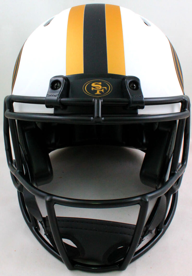 GEORGE KITTLE SIGNED SPEED REPLICA HELMET