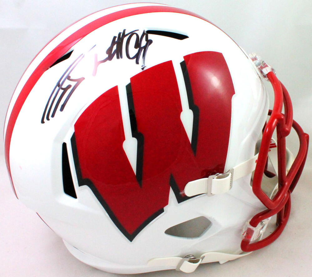 JJ Watt Signed Jersey - JSA Witness - Wisconsin Badgers Autrographed