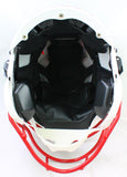 Derek/TJ/JJ Watt Autographed Wisconsin F/S SpeedFlex Helmet w/ Insc- JSA W *Black