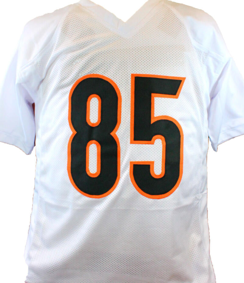 Tee Higgins Autographed White Pro Style Jersey - Beckett W Hologram Silver  at 's Sports Collectibles Store