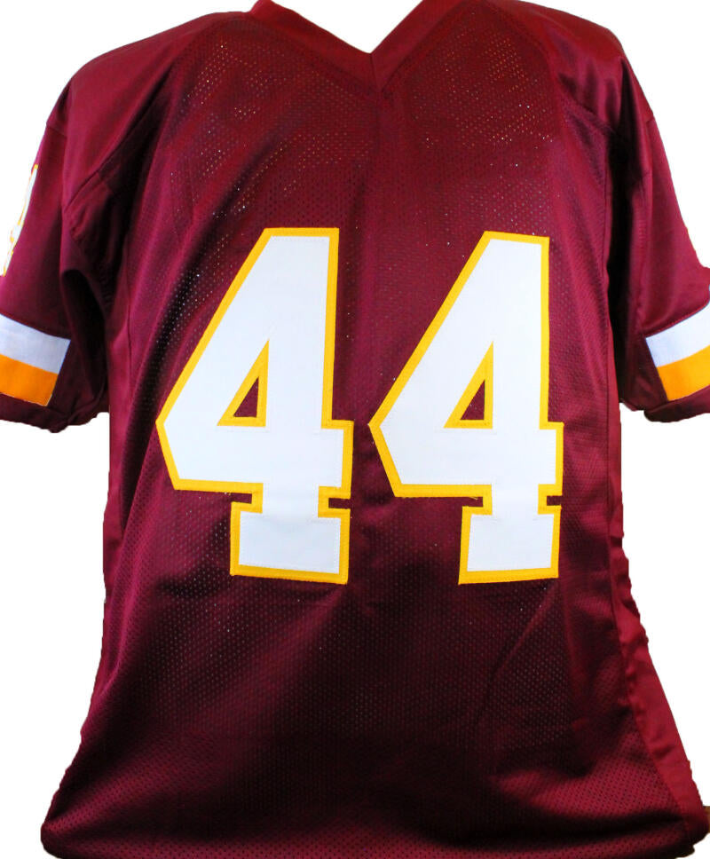 John Riggins Autographed Maroon Pro Style Jersey w/ 3 Insc- Beckett W – The  Jersey Source