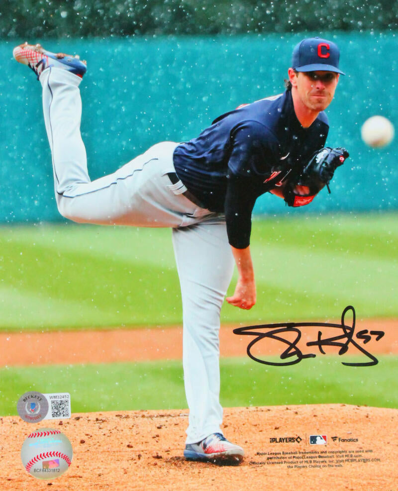 Autographed Cleveland Indians Shane Bieber Fanatics Authentic