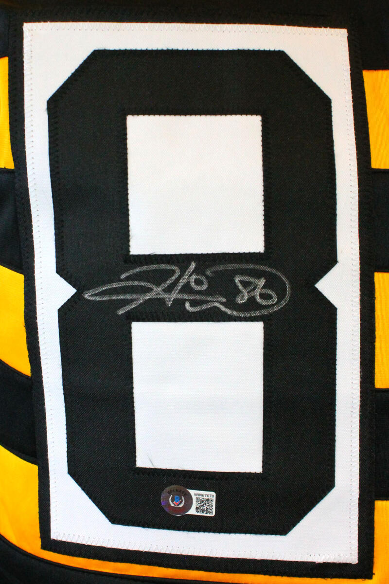 HINES WARD Autographed/Signed XL Bumblebee Jersey Pittsburgh