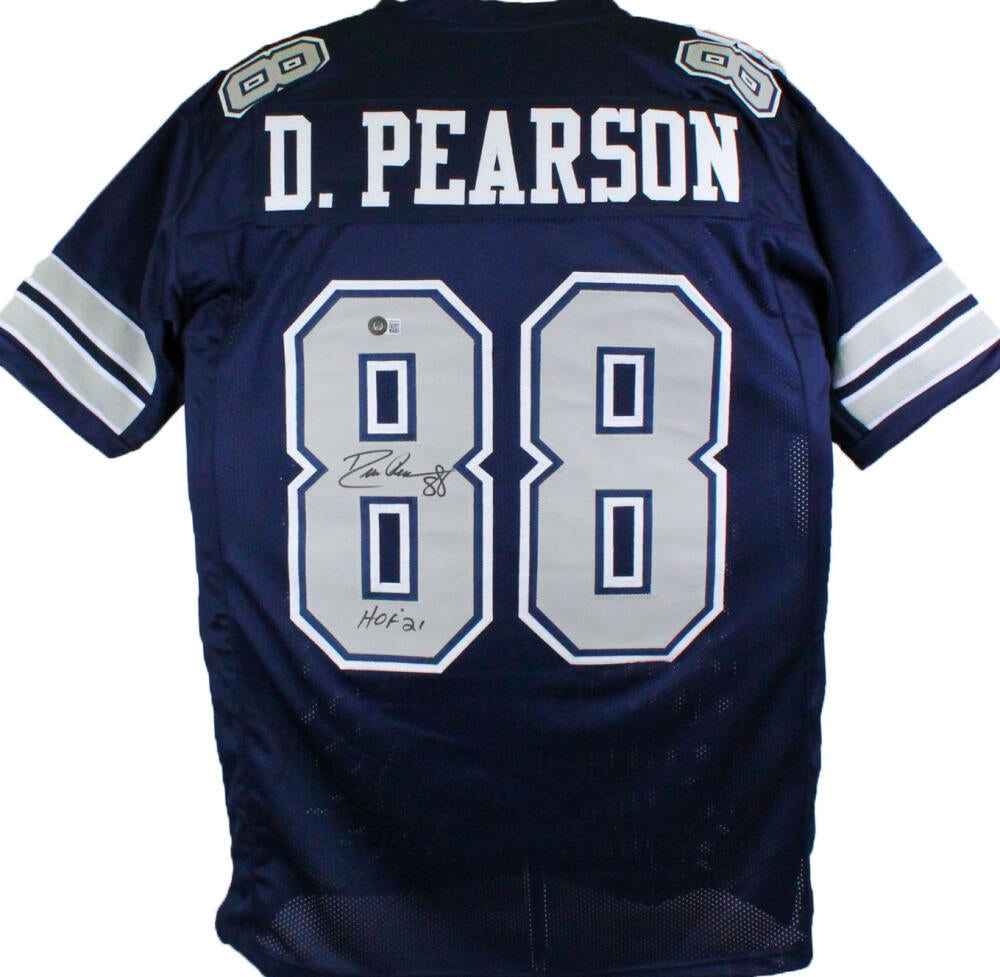 Drew Pearson Autographed Dallas Cowboys Custom White Jersey