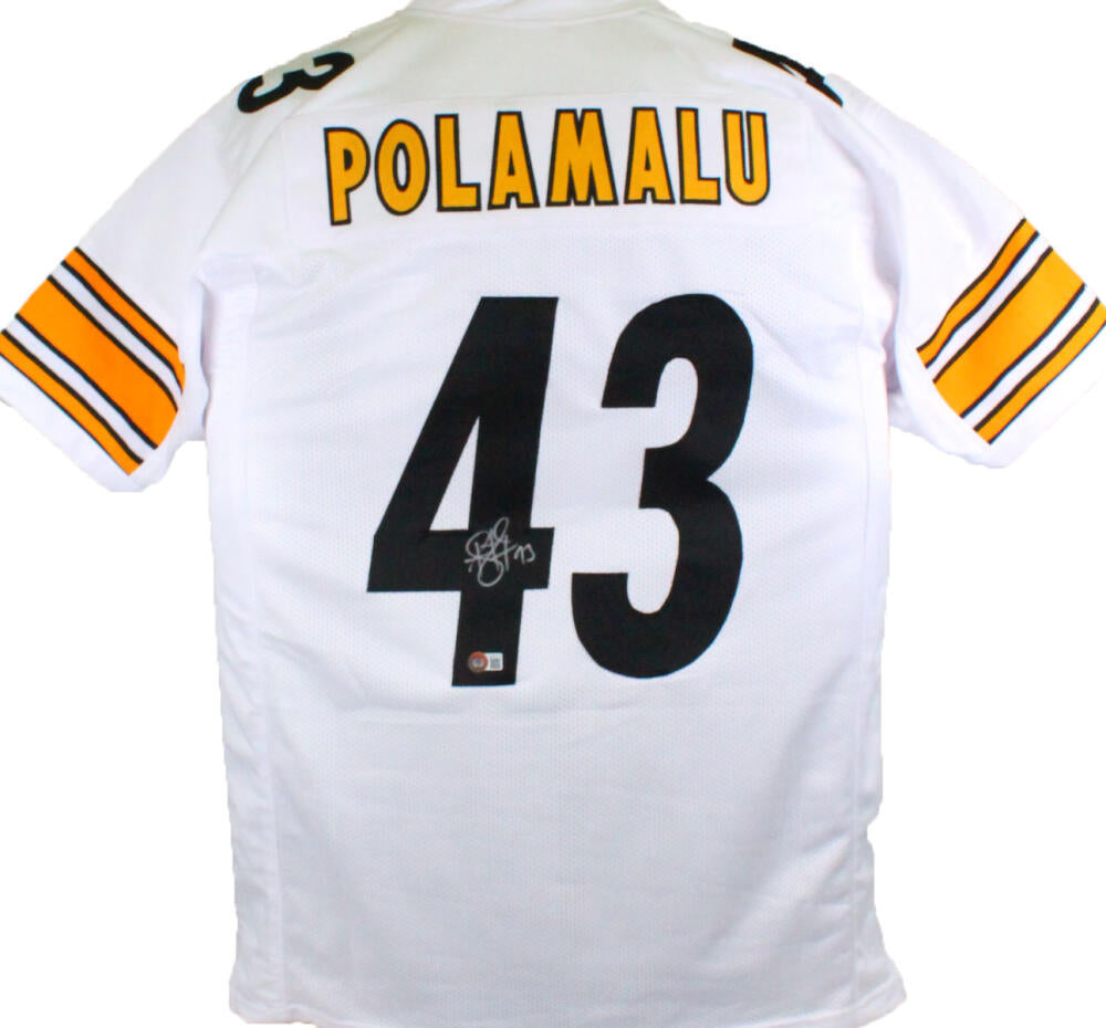 Troy polamalu best sale autographed jersey