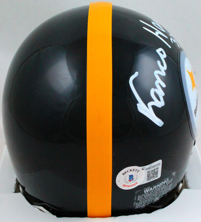 Franco Harris Autographed Signed Pittsburgh Steelers Mini 