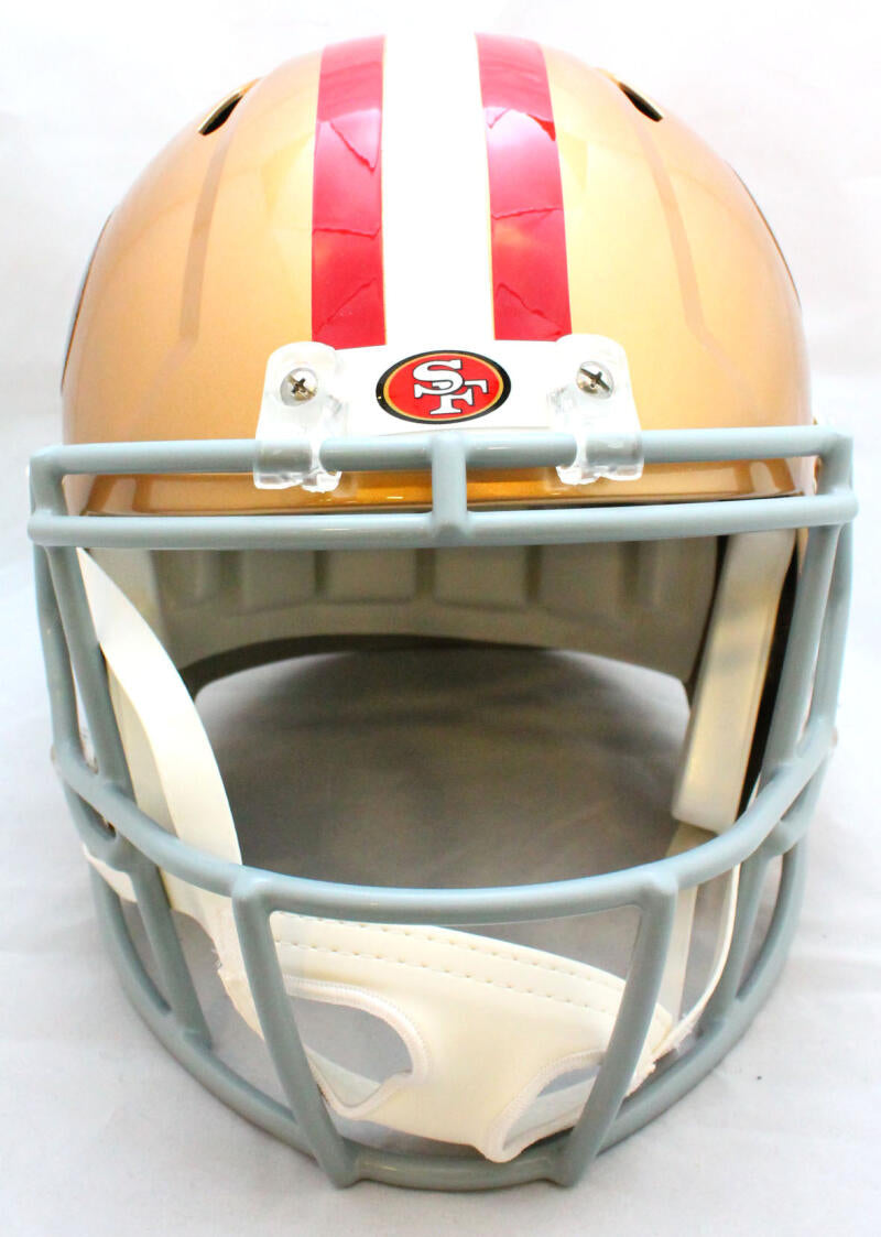 Frank Gore San Francisco 49ers Signed Red with Black & Gold Pro