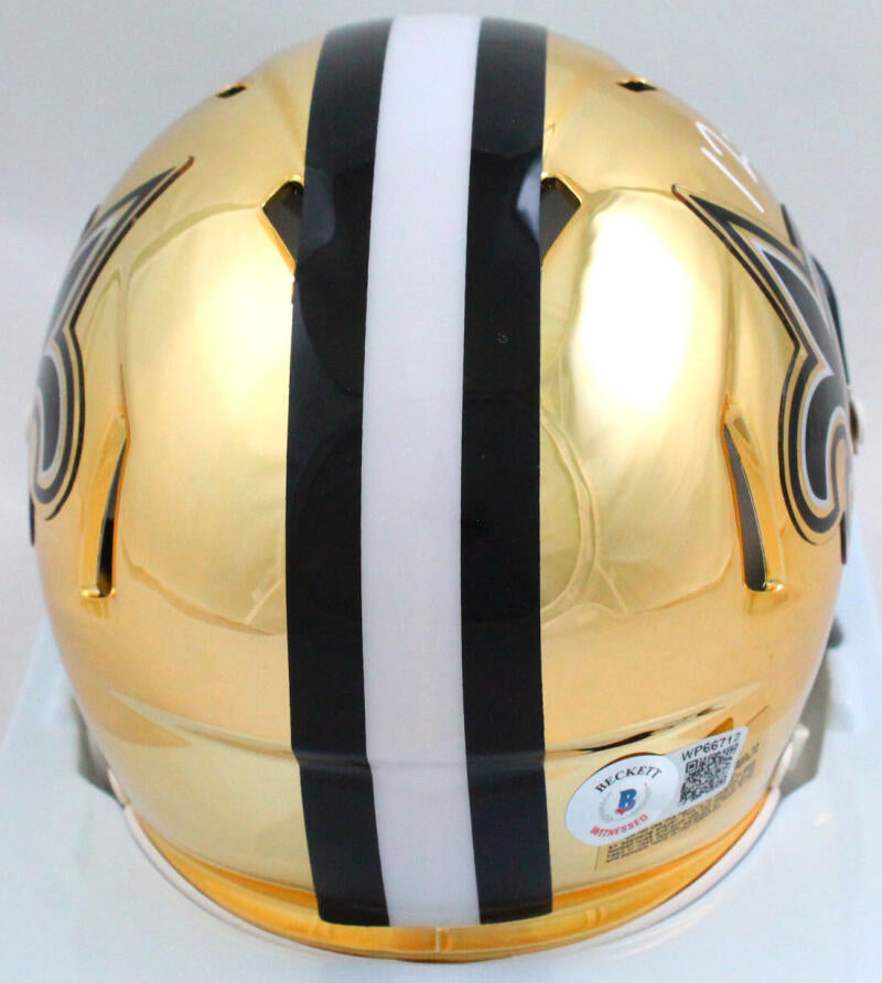 Michael Thomas Autographed New Orleans Saints Chrome Mini Helmet