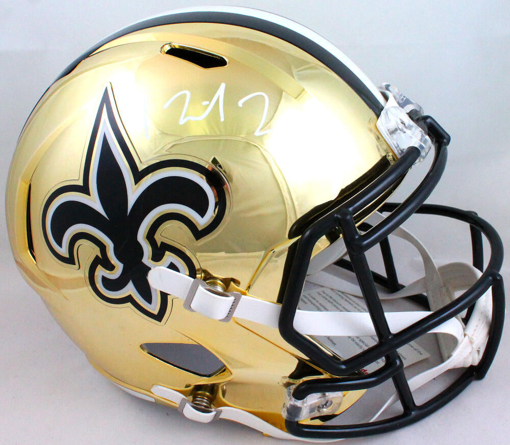 Michael Thomas Signed New Orleans Saints Chrome F/S Helmet- Beckett W  Hologram