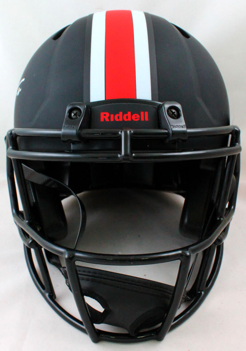 Ohio State Buckeyes Authentic Full Size SpeedFlex Helmet - Black