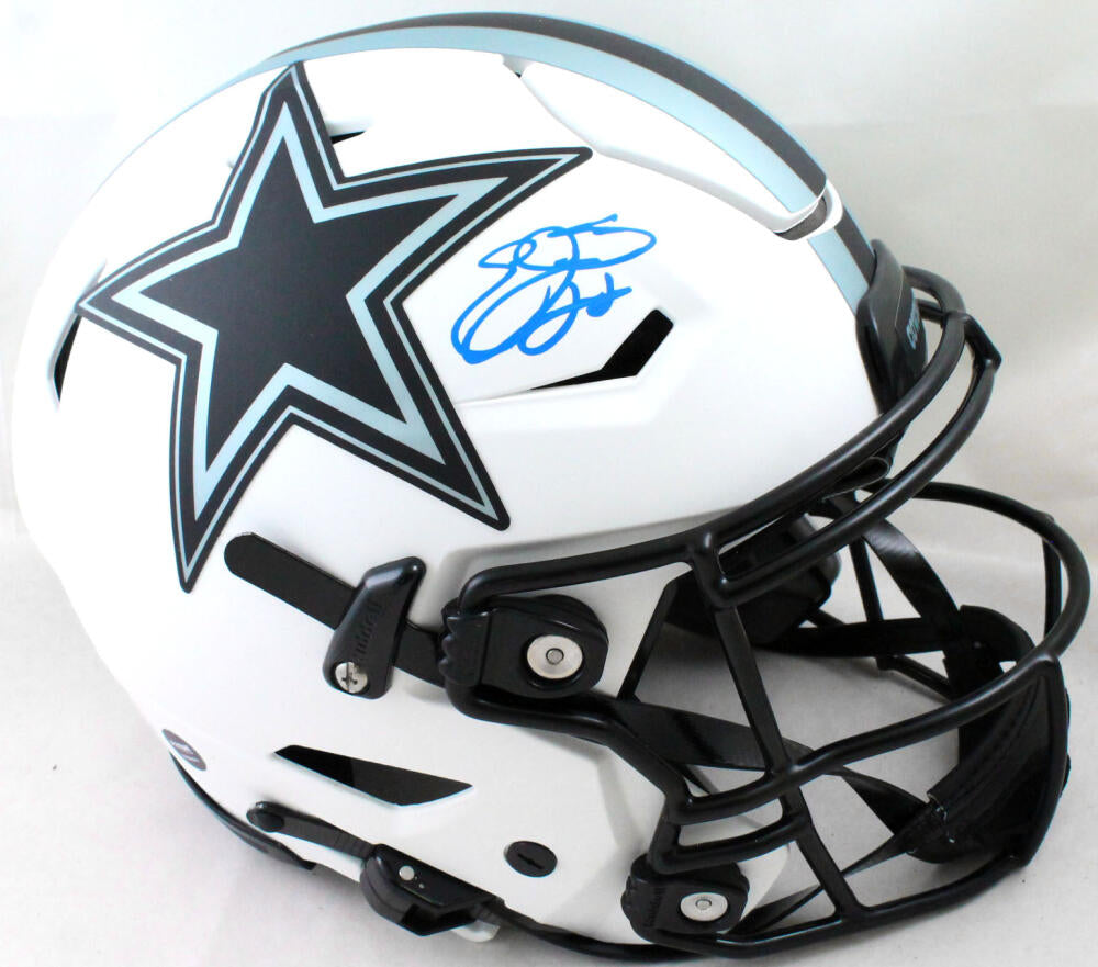Emmitt Smith Autographed Dallas Cowboys Full Size Lunar SpeedFlex
