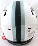 Emmitt Smith Autographed Dallas Cowboys Full Size Lunar SpeedFlex Helmet -Beckett W Hologram *Blue