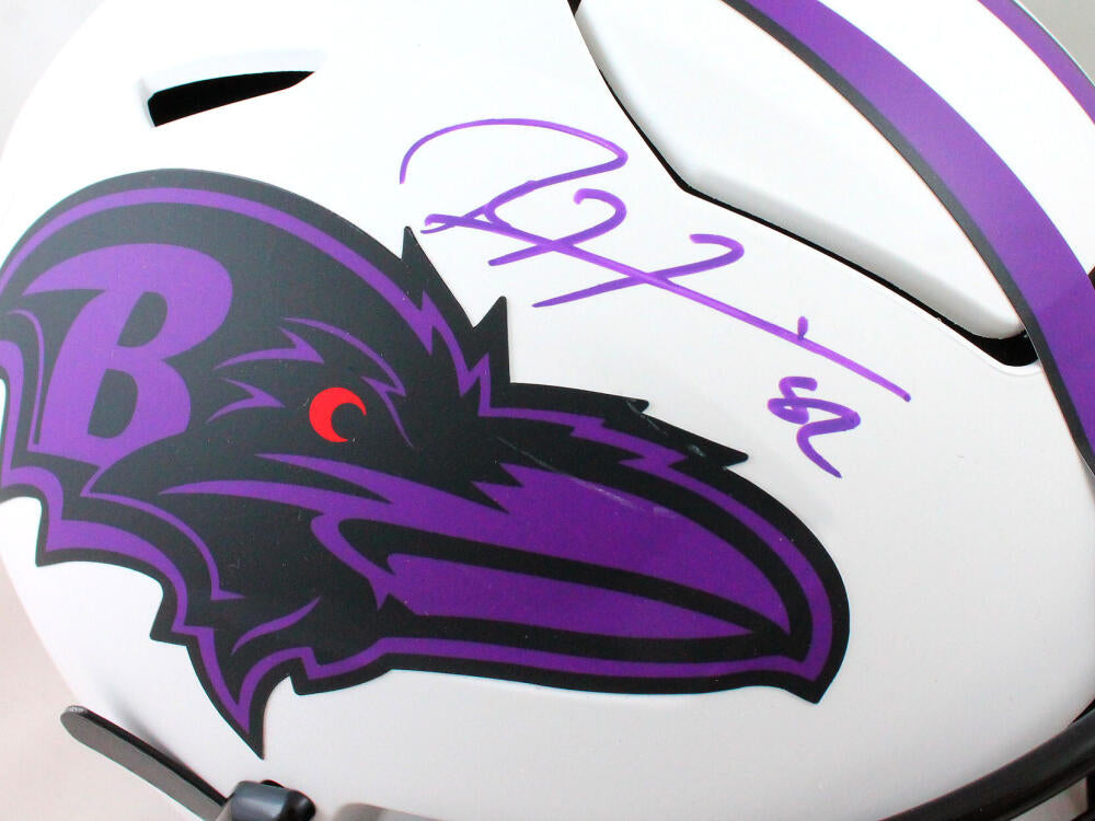 Ray Lewis Signed Baltimore Ravens Authentic Lunar Speed Flex Helmet BAS –  Denver Autographs