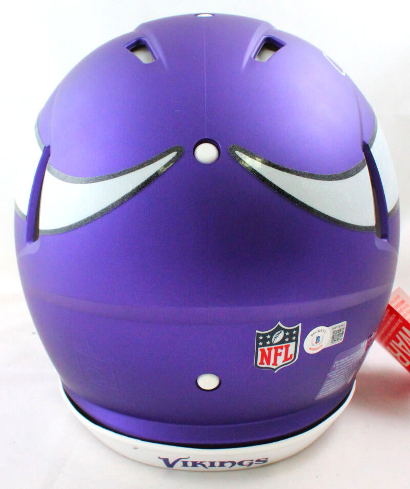 Randy Moss Autographed Minnesota Vikings Full Size Speed Replica Helmet JSA  - Got Memorabilia