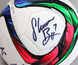 US Women's Autographed Full Size Team USA Adidas Soccer Ball w/ 9 Signatures- JSA Auth