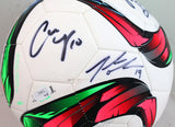 US Women's Autographed Full Size Team USA Adidas Soccer Ball w/ 9 Signatures- JSA Auth