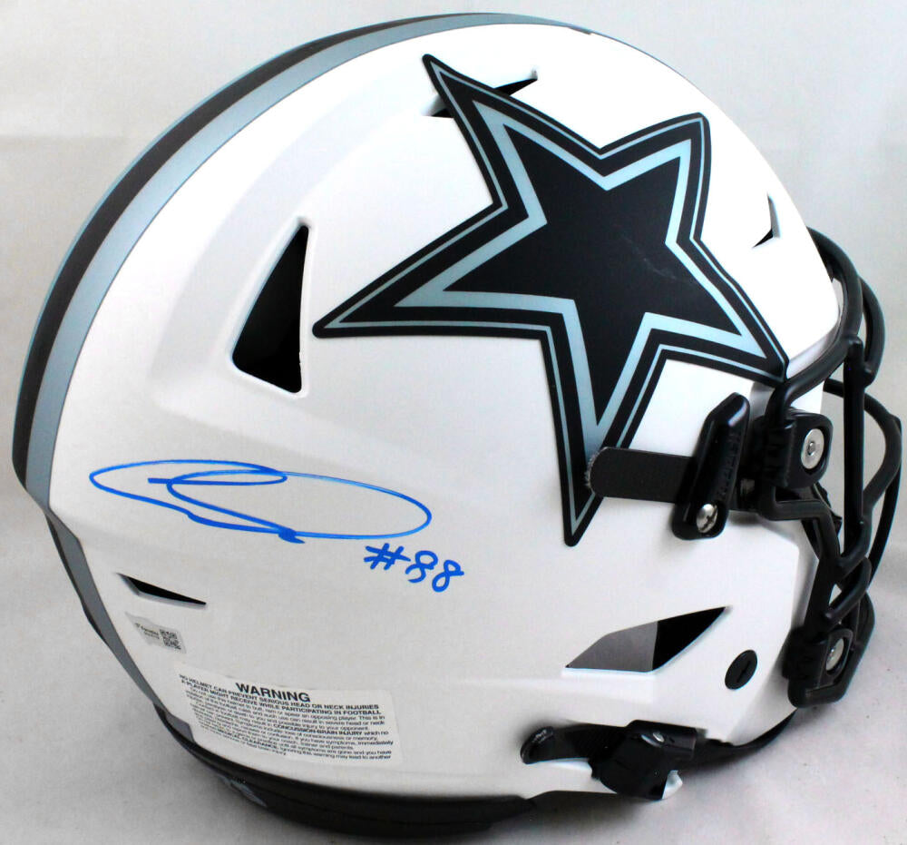 CeeDee Lamb Autographed Dallas Cowboys Speed Flex Full-Size Football Helmet  - Fanatics