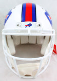 Josh Allen Autographed Buffalo Bills F/S 2021 Speed Authentic Helmet-Beckett W Hologram *Black Image 3