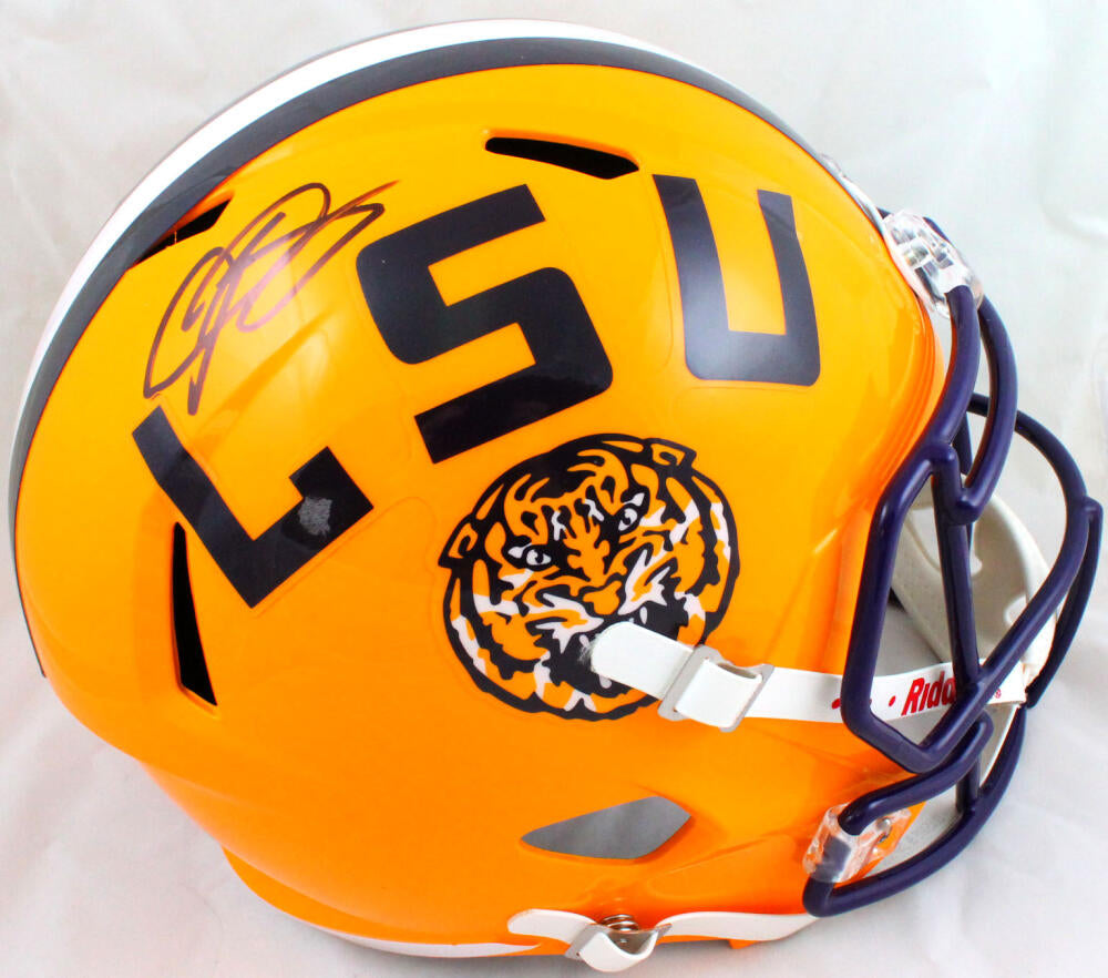 Signed Odell Beckham Jr. Helmet - Replica Speed