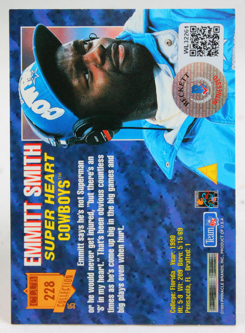 Emmitt Smith Autograph Cowboys Eclipse Mini Helmet – Great Moments Sports  Cards