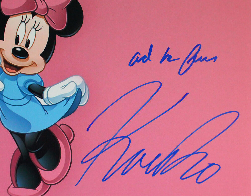 minnie mouse autograph