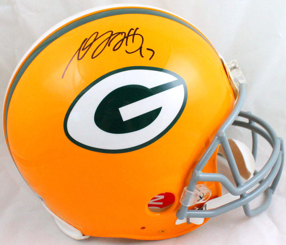 green bay packers authentic helmet